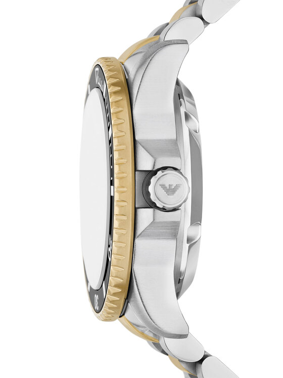 Emporio Armani Emporio Armani Ročna ura Sea Explorer AR60089 Srebrna