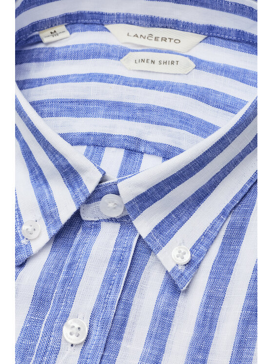 Lancerto Lancerto Koszula Casilda KO073126000029 Niebieski Slim Fit