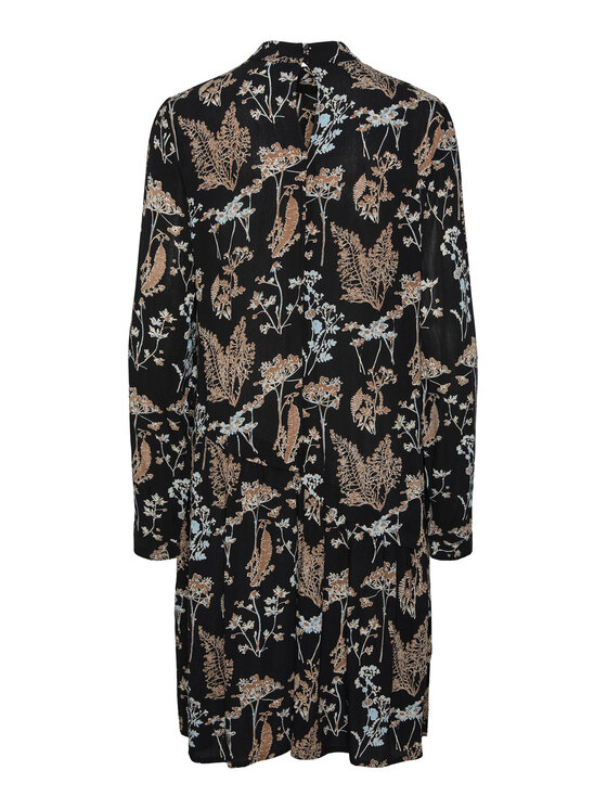 Pieces Pieces Vsakodnevna obleka 17143255 Črna Regular Fit