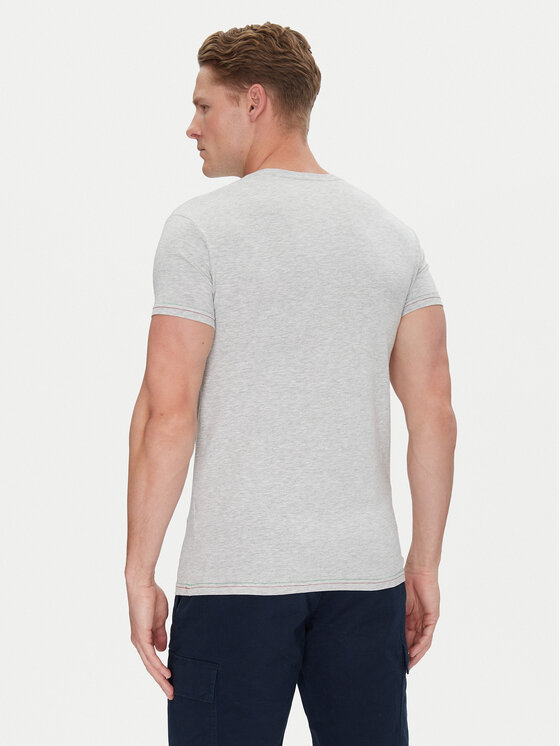 Aeronautica Militare Aeronautica Militare T-shirt AM1UTI003 Siva Regular Fit