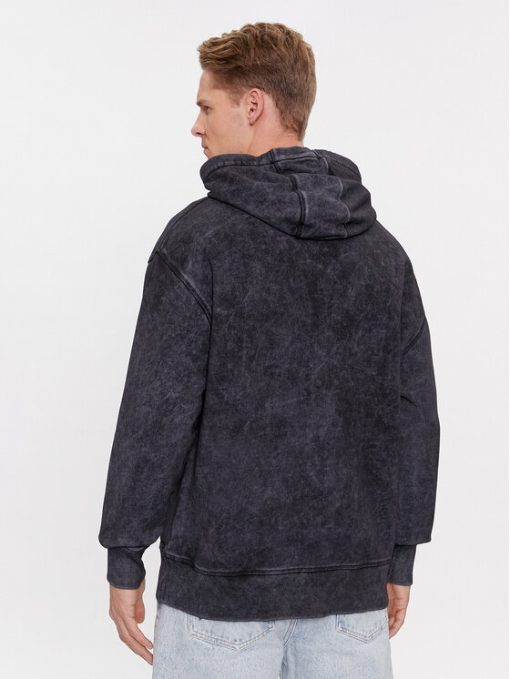 Tommy Jeans Tommy Jeans Μπλούζα Washed Linear DM0DM17787 Μαύρο Relaxed Fit