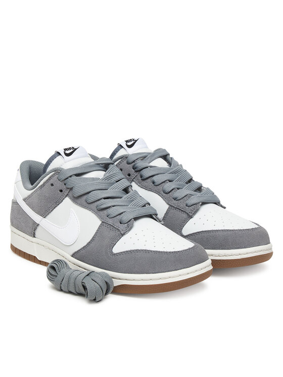 Nike Nike Sneakersy Dunk Low Retro Se IB6399 001 Szary