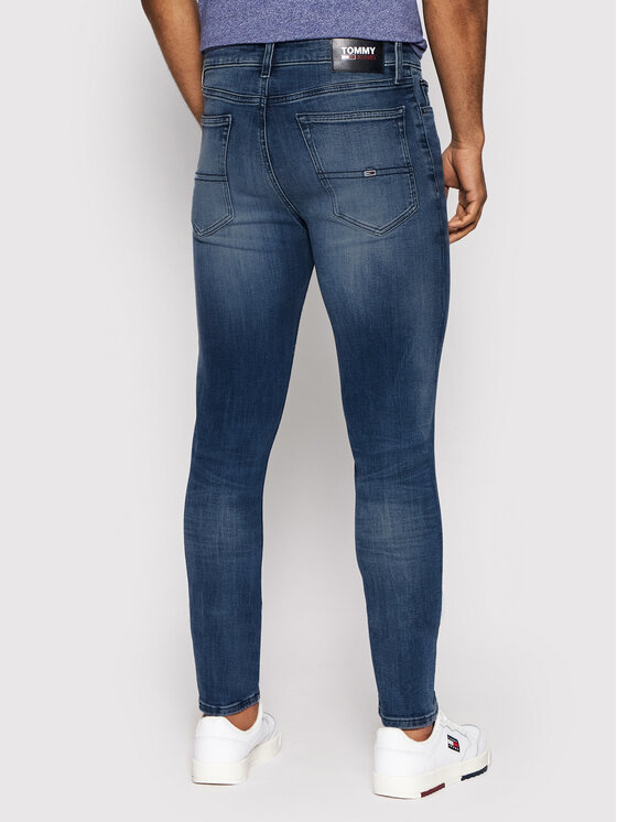 Tommy Jeans Tommy Jeans Jeansy Simon DM0DM09563 Tmavomodrá Skinny Fit