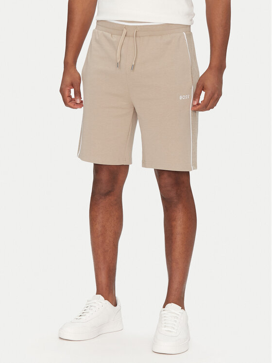 BOSS BOSS Spordišortsid Tracksuit Short 50540752 Beež Regular Fit