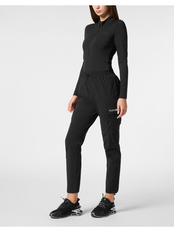 Plein Sport Plein Sport Joggery 10181 Czarny Regular Fit