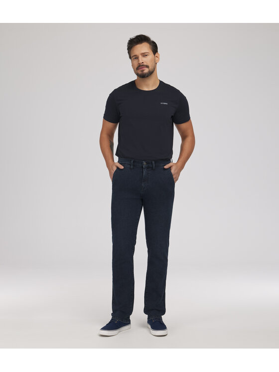 Lee Cooper Lee Cooper Jeansy JEANS M LUKAS 2210 DARK USED Niebieski Straight Fit