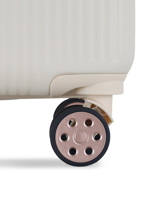 Semi Line Semi Line Голям куфар T5686-3 Екрю