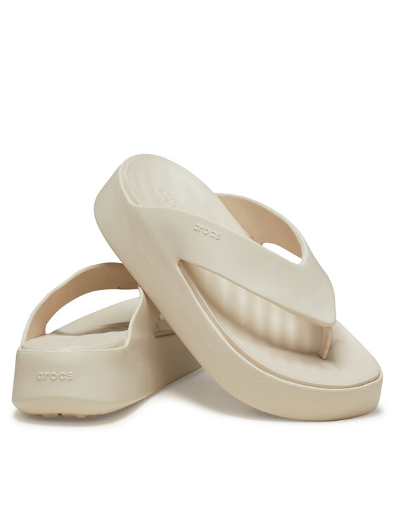 Crocs Crocs Japonki Getaway Platform Flip 209410 Beżowy