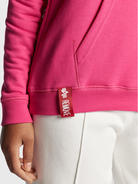 Alpha Industries Alpha Industries Bluza New Basic 196032 Różowy Regular Fit