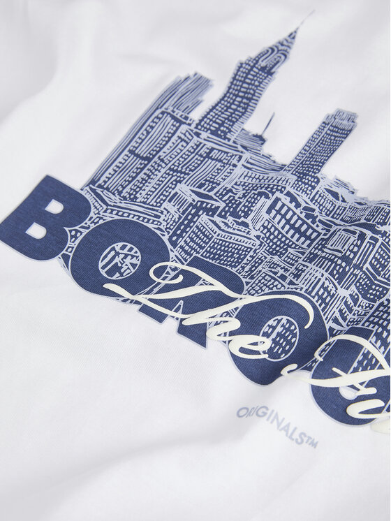 Jack&Jones Jack&Jones Футболка Boston 12272981 Білий Relaxed Fit