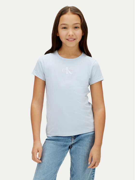 Calvin Klein Jeans Tricou LVCKSJA15G Albastru Regular Fit