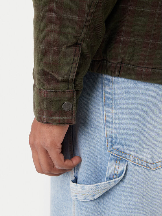 Element Element Demisezoninė striukė Corduroy Garage ELYJK00283 Chaki Relaxed Fit