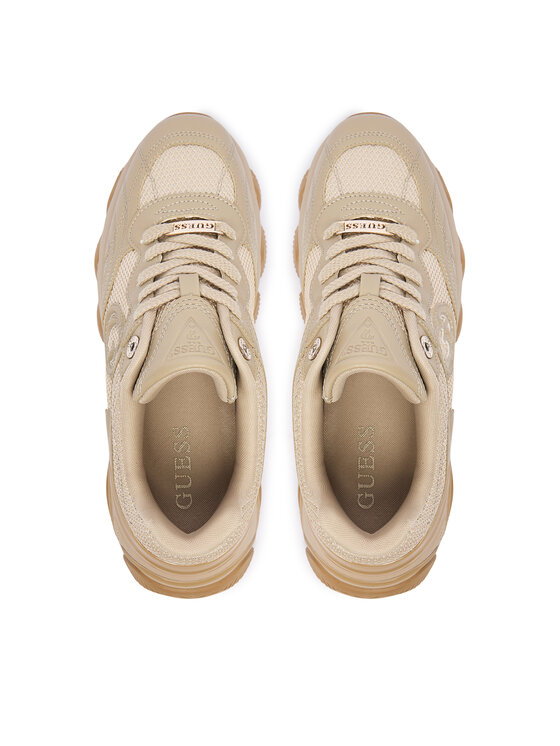 Guess Guess Sneakersy FLFMRZ ELE12 Brązowy