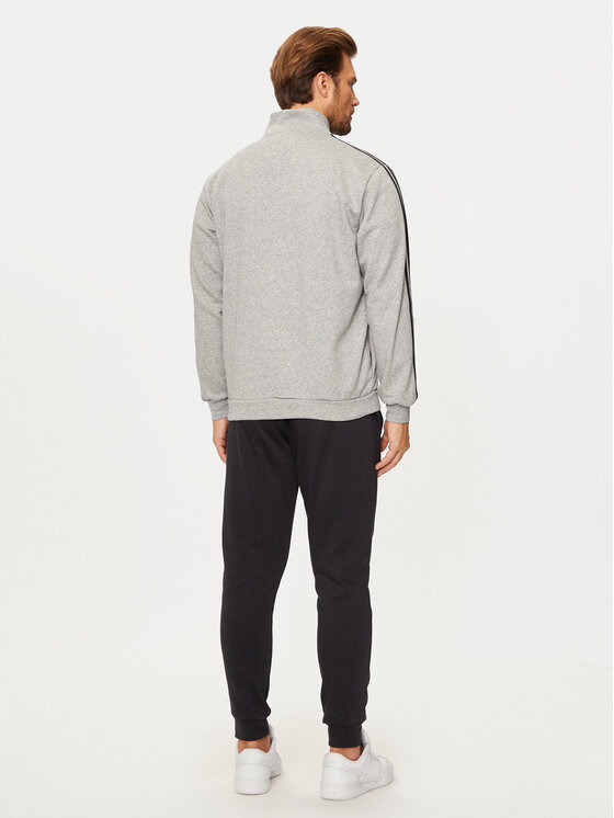 adidas adidas Анцуг Basic 3-Stripes IA3073 Сив Regular Fit