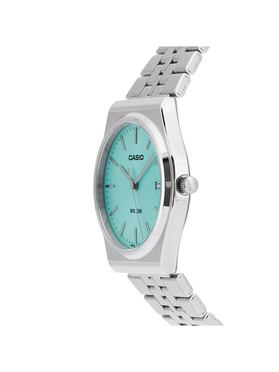 Casio Casio Zegarek MTP-B145D-2A1VEF Srebrny