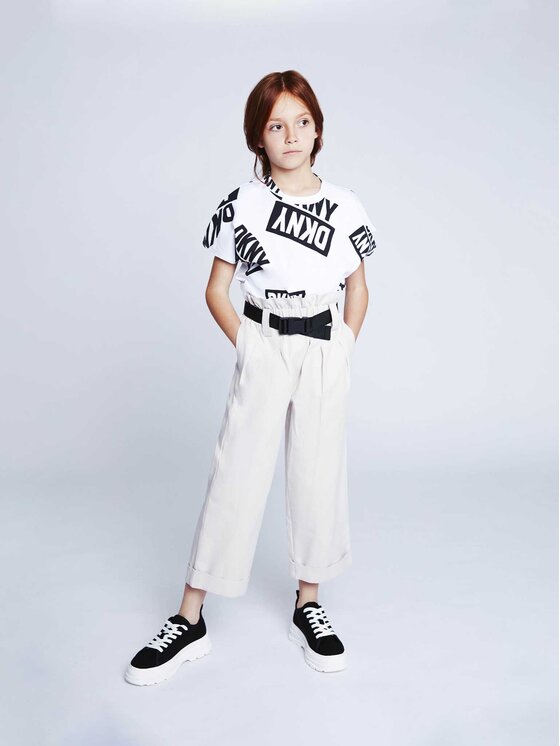 DKNY DKNY T-Shirt D35S84 S Μαύρο Regular Fit