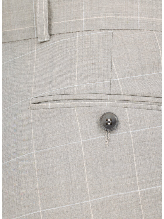 Pako Lorente Pako Lorente Spodnie garniturowe P26SP-6G-026 Szary Slim Fit