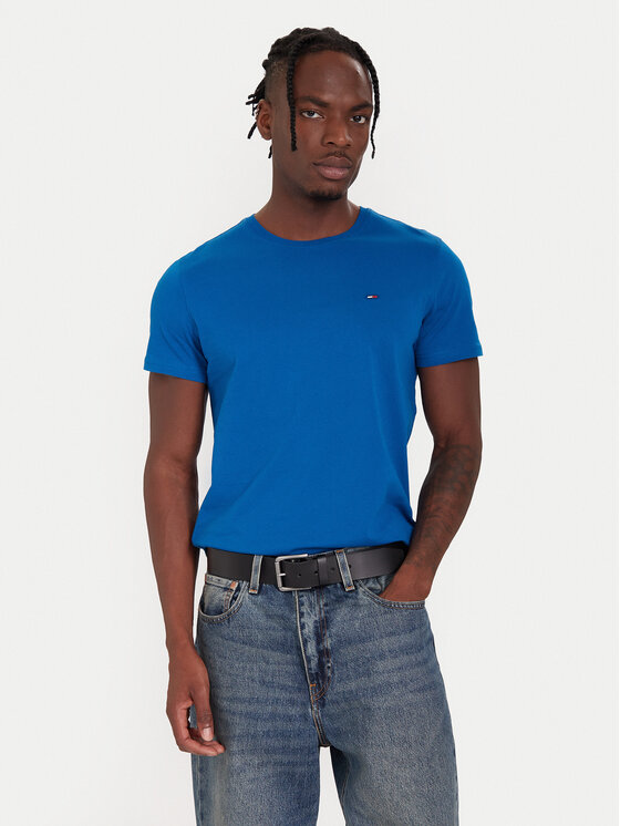 Tommy Jeans Tommy Jeans T-shirt DM0DM04411 Plava Regular Fit