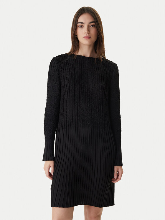 BOSS Rochie cocktail Doppar 50552949 Negru Regular Fit