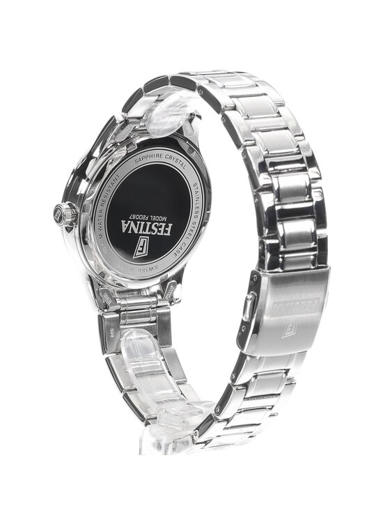 Festina Festina Zegarek F20067-5 Srebrny