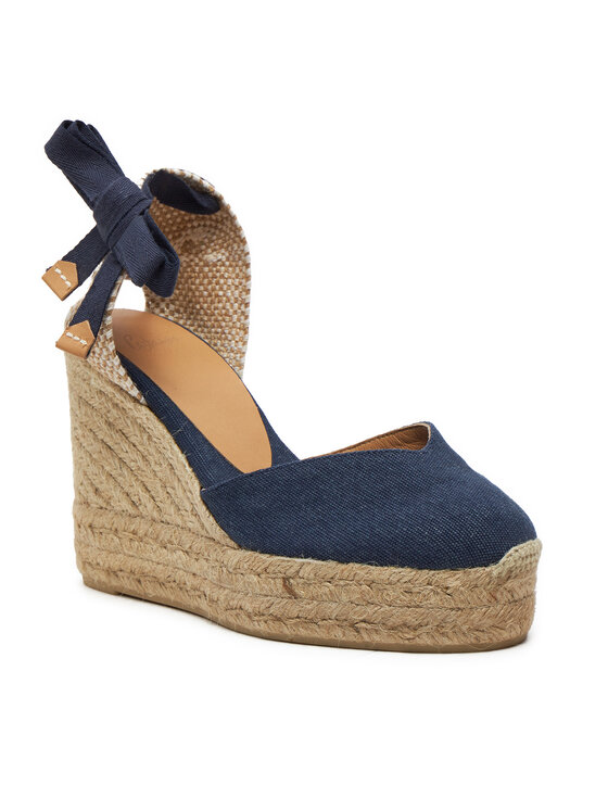 Castañer Castañer Espadrile Chiara/8Ed/002 021668 Albastru