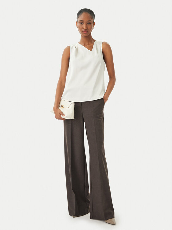 Calvin Klein Calvin Klein Bluse LV044F144G Weiß Regular Fit