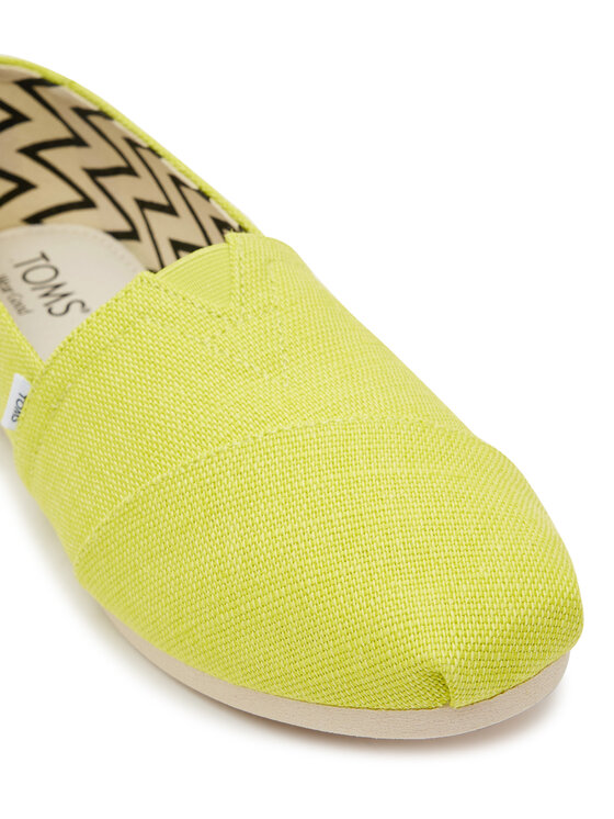 Toms Toms Туфлі Alpargata Classic 10021937 Зелений