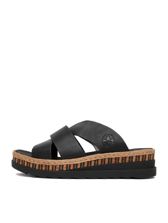 Rieker Rieker Klapki CEO-V7989-00 Czarny