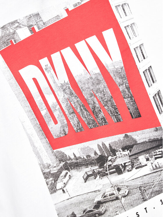 T-shirt D35R60 M Bianco Relaxed Fit