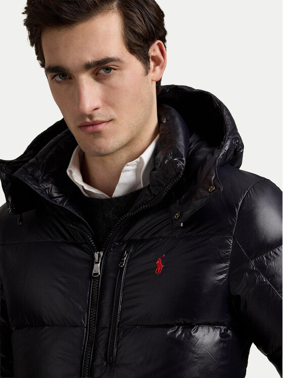 Polo Ralph Lauren Polo Ralph Lauren Vatovaná bunda 710968281001 Čierna Regular Fit