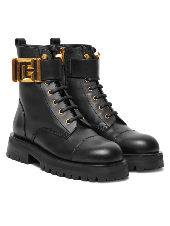 Balmain Balmain Šnurovacia obuv DN1TC961LVIT Čierna