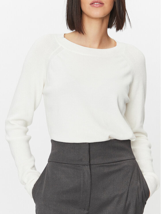 Fransa Fransa Sveter 20612740 Écru Regular Fit