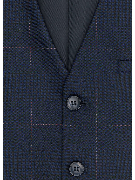 Pako Lorente Pako Lorente Kamizelka P22WF-8G-001 Granatowy Slim Fit
