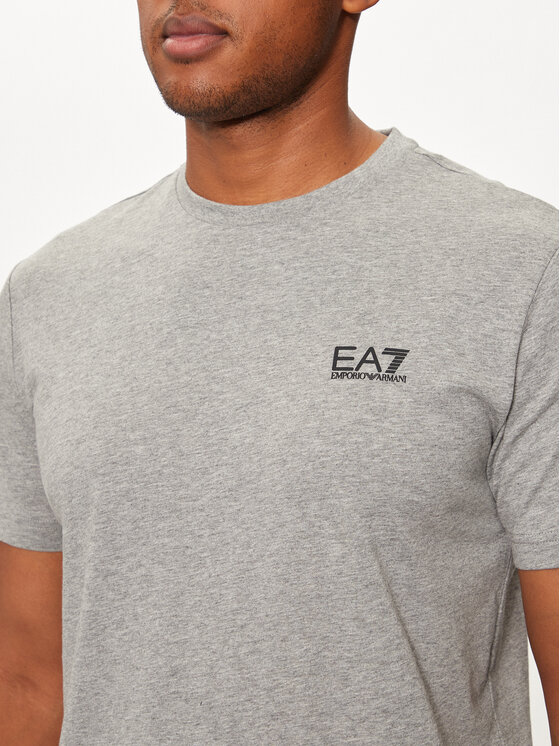 EA7 Emporio Armani EA7 Emporio Armani T-Shirt 8NPT25 PJVPZ Szary Regular Fit