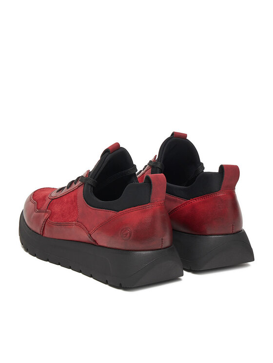 Remonte Remonte Sneakersy D2V00-35 Bordó