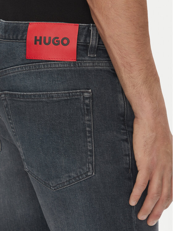 HUGO HUGO Джинси 50542675 Сірий Extra Slim Fit