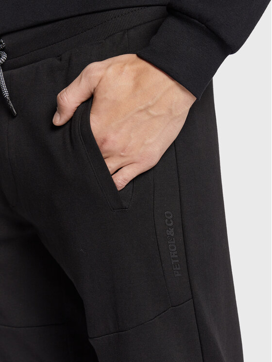 Pantaloni da tuta M-3020-JOG588 Nero Regular Fit