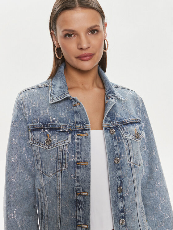 Liu Jo Liu Jo Džinsinė striukė UA4096 D4854 Mėlyna Regular Fit