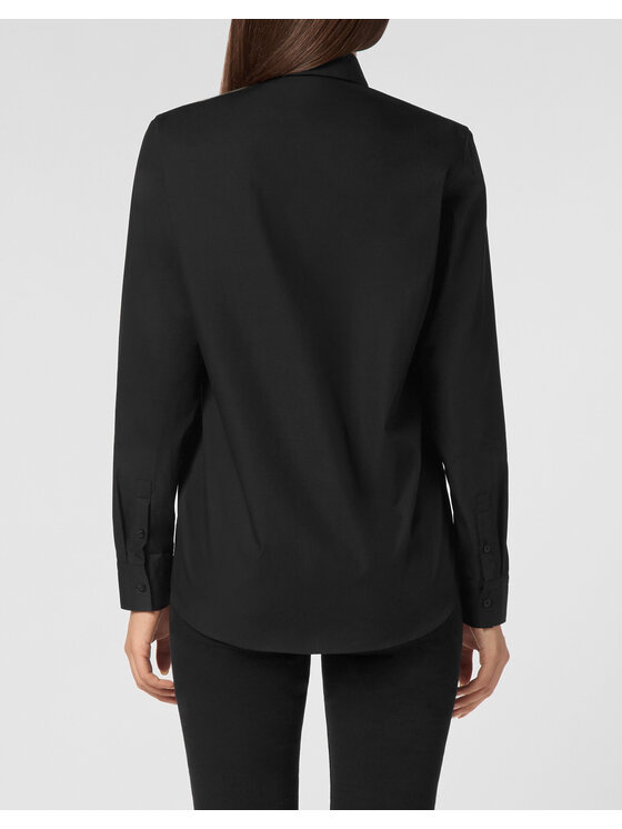 PHILIPP PLEIN PHILIPP PLEIN Camicia 9383 Nero Fitted Fit