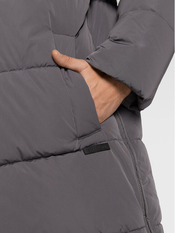 Trussardi Trussardi Geacă de iarnă Memory 52S00742 Gri Regular Fit
