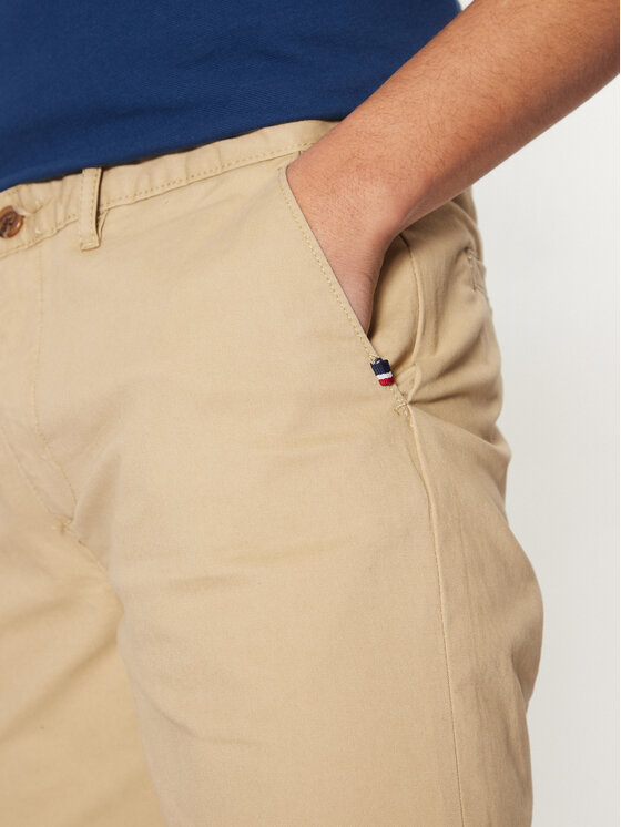 U.S. Polo Assn. U.S. Polo Assn. Auduma šorti MUP3338 Bēšs Regular Fit