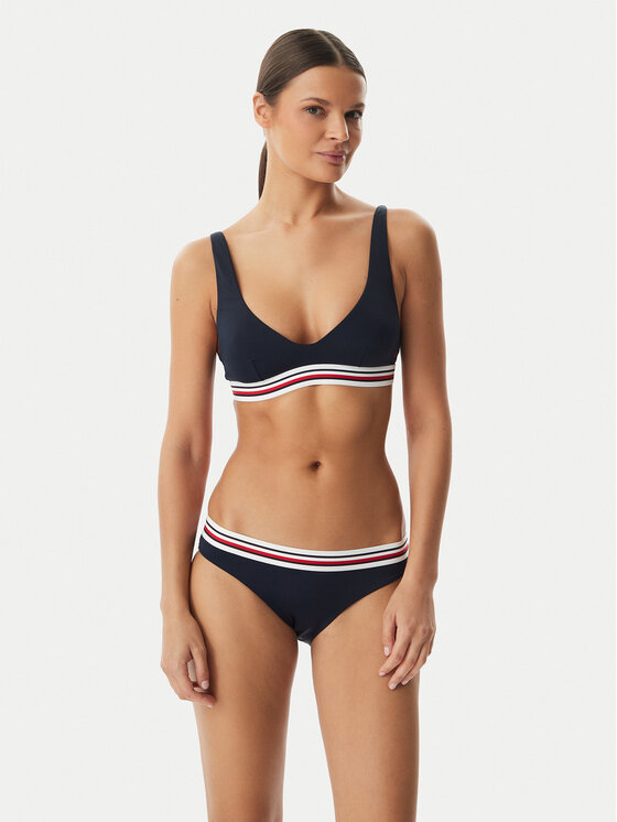 Tommy Hilfiger Tommy Hilfiger Dół od bikini UW0UW06355 Granatowy