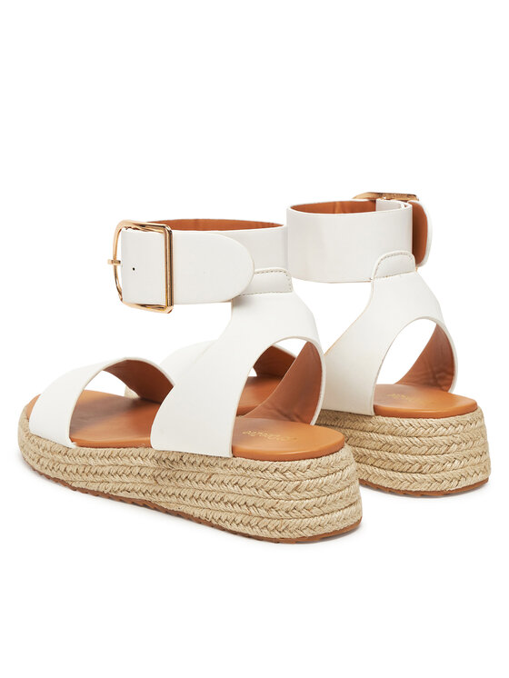 DeeZee DeeZee Espadrile QS276-1 Bijela