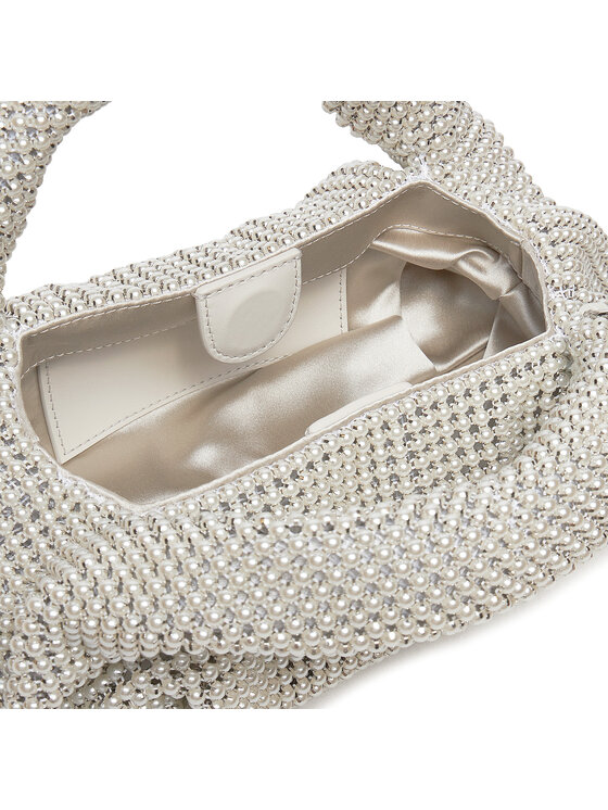 Stuart Weitzman Stuart Weitzman Ročna torba The Mda Prl Mni Tte SH223 Écru
