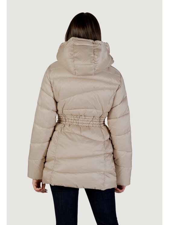 EA7 Emporio Armani EA7 Emporio Armani Giacca di pelle BOMBER JACKET Beige Egg Fit