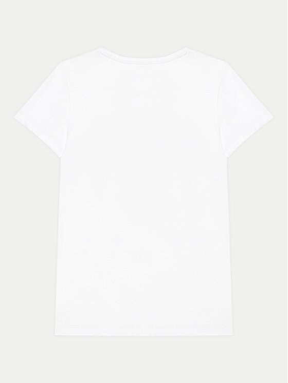 Guess Guess Тишърт J2YI51 K6YW1 Бял Regular Fit