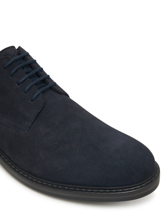 Clarks Clarks Pusbačiai Aldwin Lace 26183251 Tamsiai mėlyna