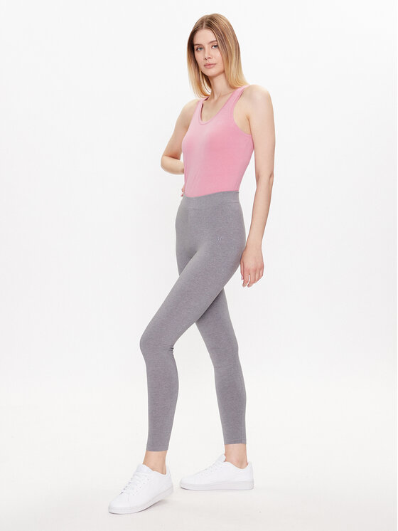 4F 4F Legginsy 4FSS23TTIGF063 Szary Slim Fit
