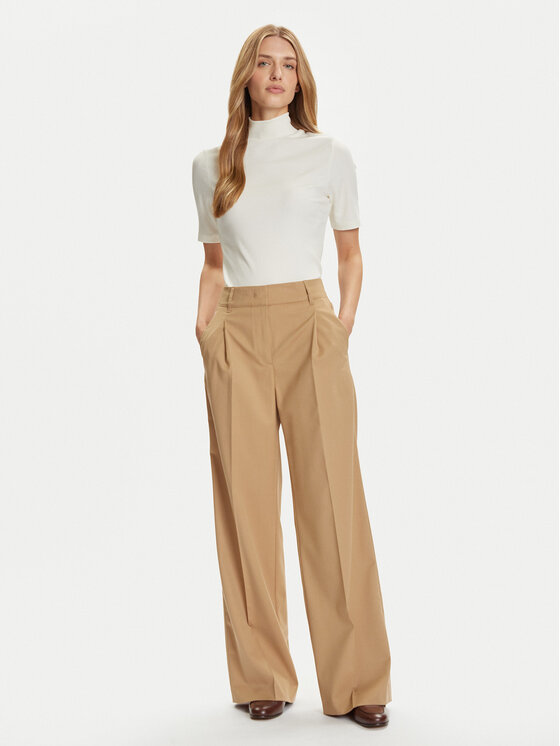 Marc O'Polo Marc O'Polo Stoffhose 508 0062 10135 Beige Wide Fit