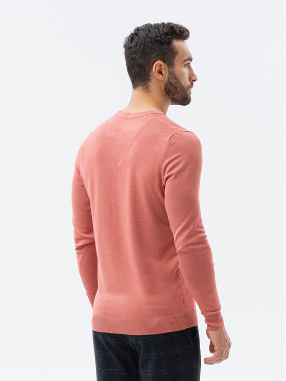 Ombre Ombre Svetr E191 Růžová Regular Fit